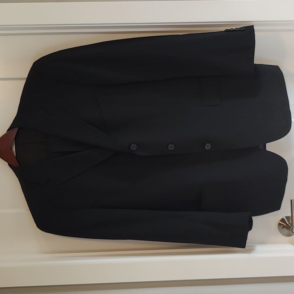 Joseph Abboud Nordstrom Men's 2 piece Black Suit size 42R/W36